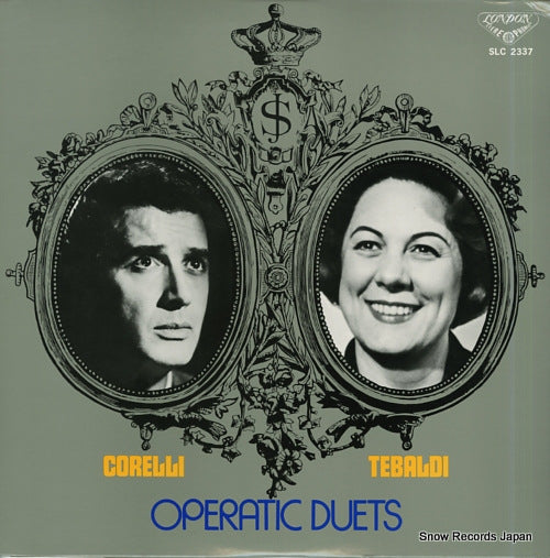 TEBALDI, RENATA, AND FRANCO CORELLI operatic duets SLC2337