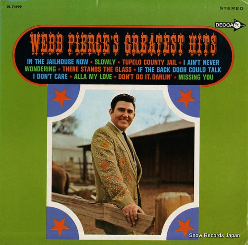 PIERCE, WEBB greatest hits DL74999