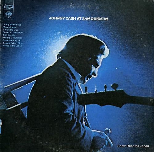 CASH, JOHNNY johnny cash at san quentin CS9827