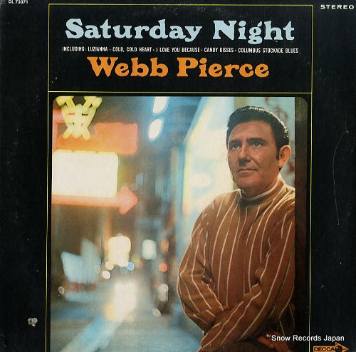 PIERCE, WEBB saturday night DL75071