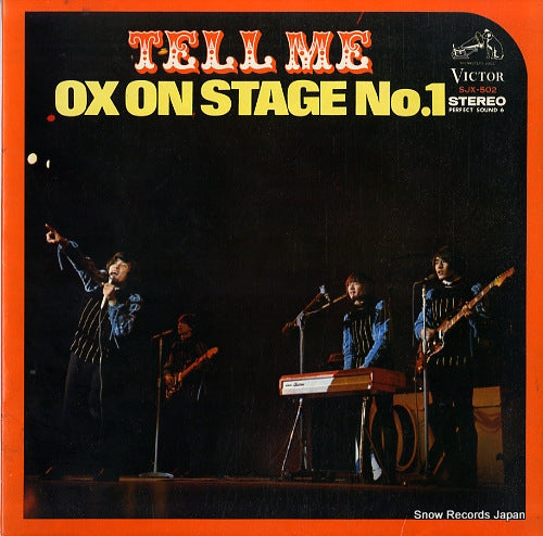 OX tell me ox on stage no. 1 SJX-502