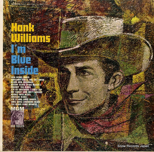 WILLIAMS, HANK i'm blue inside E3926