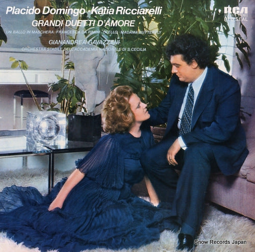 DOMINGO, PLACIDO, AND KATIA RICCIARELLI grandi duetti d'amore SRA-2875