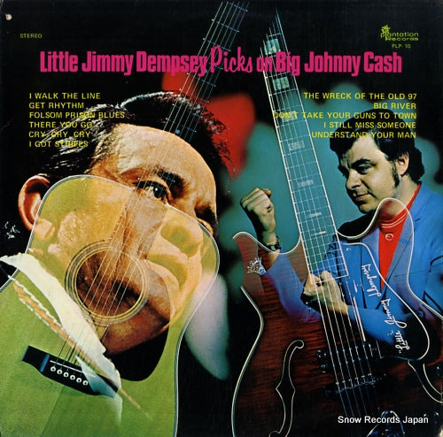 DEMPSEY, LITTLE JIMMY little jimmy dempsey picks on big johnny cash PLP-10