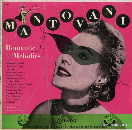 MANTOVANI romantic melodies LL979