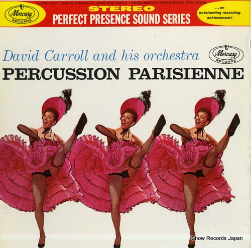 CARROLL, DAVID percussion parisienne PPS6008
