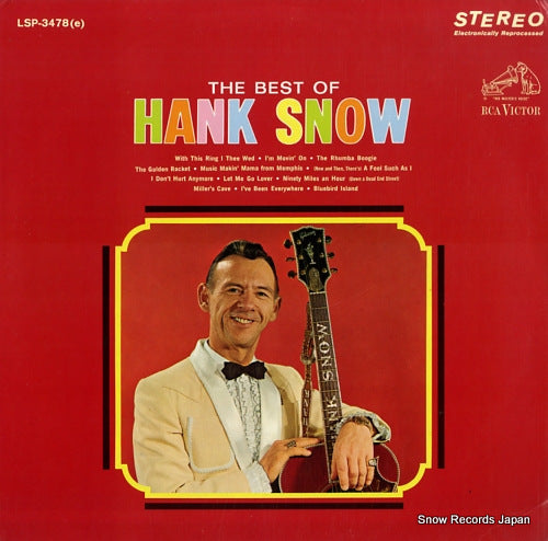 SNOW, HANK the best of hank snow LSP-3478(E)