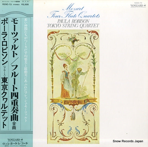 ROBISON, PAULA mozart; four flute quartets K25C-73