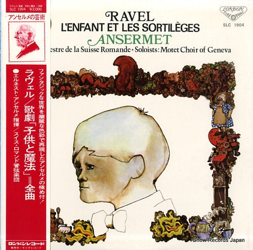 ANSERMET, ERNEST ravel; l'enfant et les sortileges SLC1904