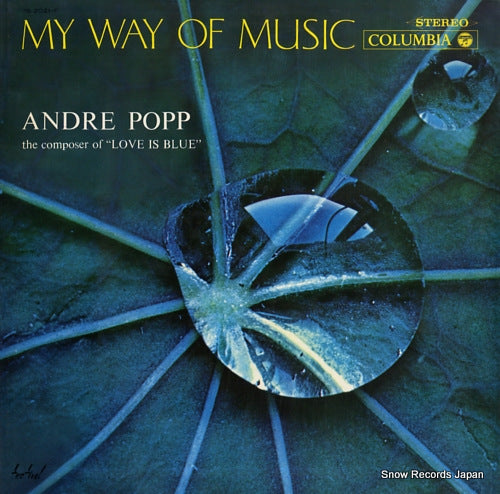 POPP, ANDRE my way of music YS-2021-F