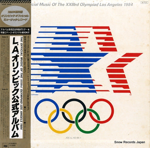 V/A the official music of the xxiiird olympiad los angeles 1984 28AP2900