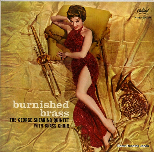 SHEARING, GEORGE burnished brass T-1038