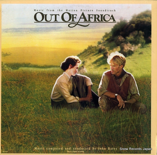 BARRY, JOHN out of africa (music from the motion picture soundtrack) MCA-6158