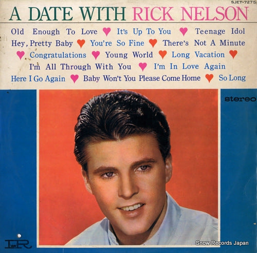 NELSON, RICKY a date with rick nelson SJET-7275