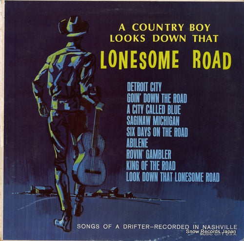 CUPID, EARL, AND BOBBY BOND a country boy looks down that lonesome road SF-25200