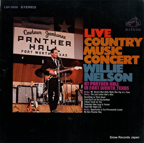 NELSON, WILLIE live country music concert LSP-3659