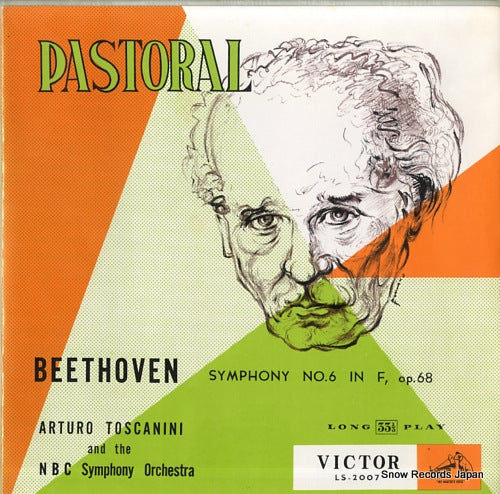 TOSCANINI, ARTURO beethoven; symphony no.6 in f major, op.68 "pastoral" LS-2007