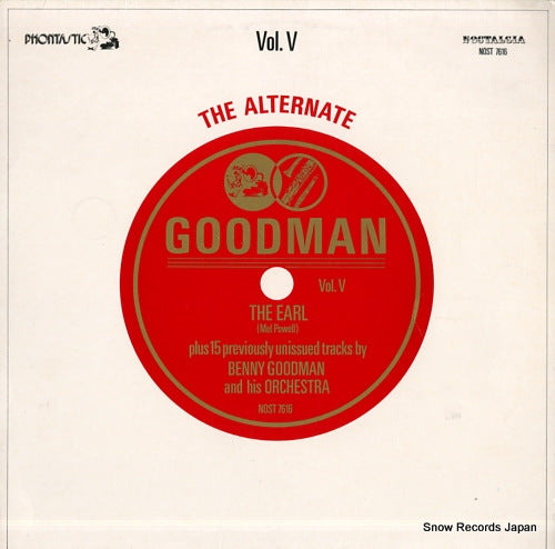 GOODMAN, BENNY, ORCHESTRA the alternate goodman vol. 5 NOST7616