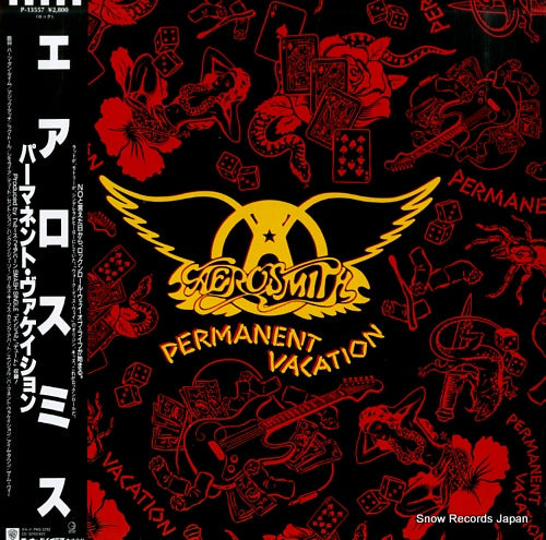 AEROSMITH permanent vacation P-13557