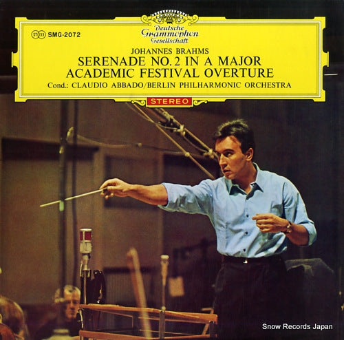 ABBADO, CLAUDIO brahms; serenade no.2 in a major op.16 SMG-2072