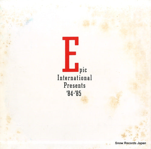 V/A epic international presents '85 QY.3P-90078-9