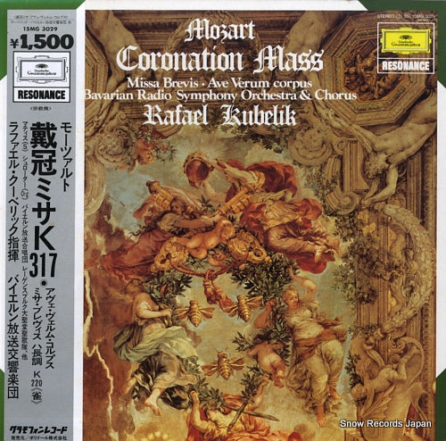 KUBELIK, RAFAEL mozart; coronation mass 15MG3029
