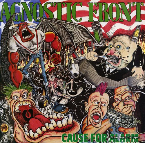 AGNOSTIC FRONT cause for alarm JUST3