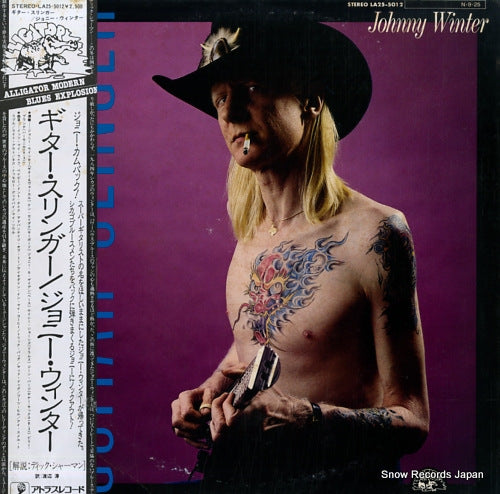 WINTER, JOHNNY guitar slinger LA25-5012