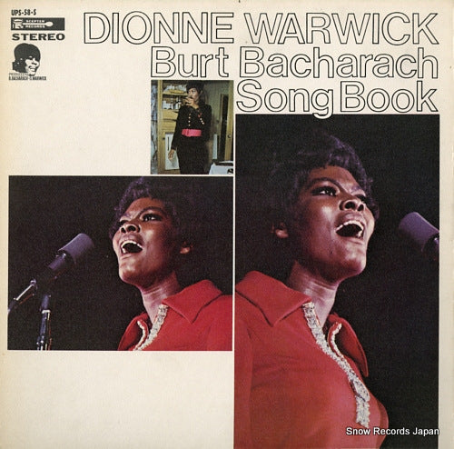 WARWICK, DIONNE burt bacharach song book UPS-58-S