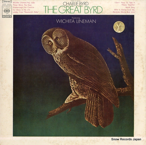 BYRD, CHARLIE the great byrd SONP50059