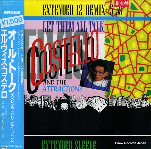 COSTELLO, ELVIS, AND THE ATTRACTIONS let them all talk RPS-1003