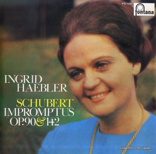 HAEBLER, INGRID schubert; impromptus op.90 & 142 FG-106