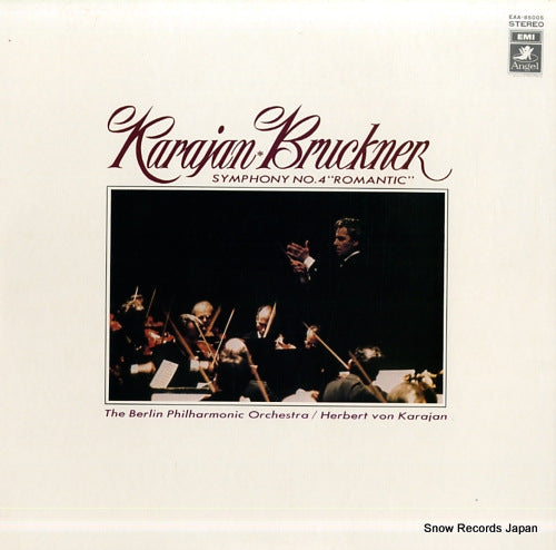 KARAJAN, HERBERT VON bruckner; symphony no.4 "romantic" EAA-85005