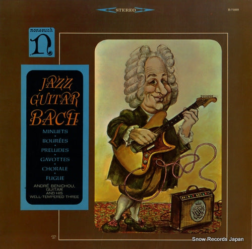 BENICHOU, ANDRE jazz guitar bach H-71069