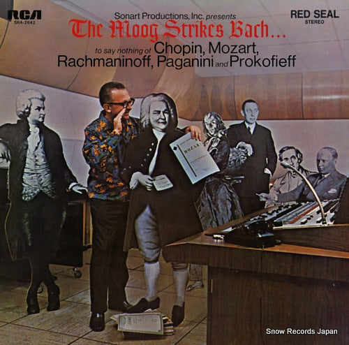 WURMAN, HANS the moog strikes bach... SRA-2642