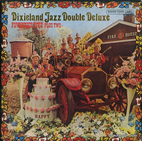 FIREHOUSE FIVE PLUS TWO dixieland jazz double deluxe GW71