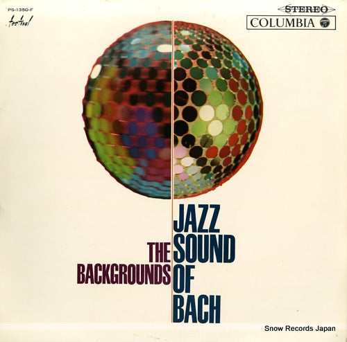 BACKGROUNDS, THE jazz sound of bach PS-1350-F