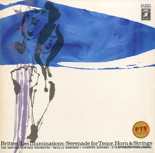 MARRINER, NEVILLE britten; illuminations / serenade for tenor, horn & strings AA-8833