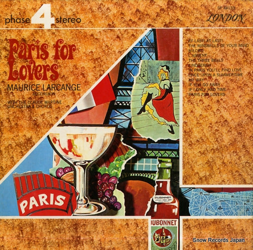 LARCANGE, MAURICE paris for lovers SP44133