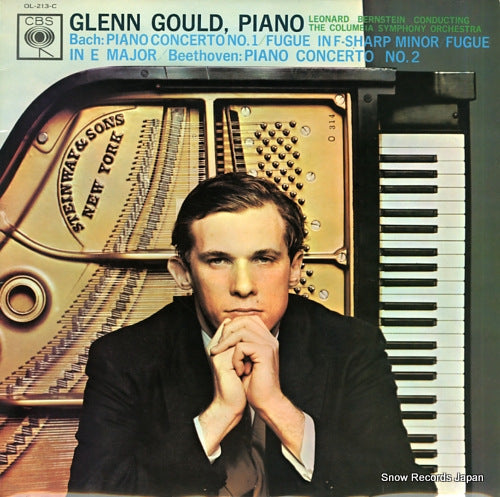 GOULD, GLENN bach; piano concerto no.1 OL-213-C