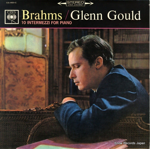 GOULD, GLENN brahms; 10 intermezzi for piano OS-469-C