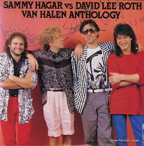 VAN HALEN sammy hagar vs david lee roth-van halen anthology PS-290-1