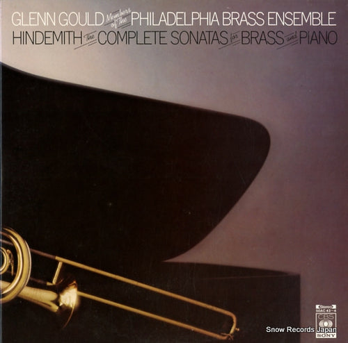 GOULD, GLENN hindemith; complete sonatas for brass and piano 50AC43-44