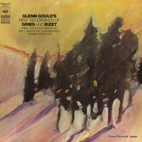 GOULD, GLENN glenn gould's first recordings of grieg and bizet SOCO42