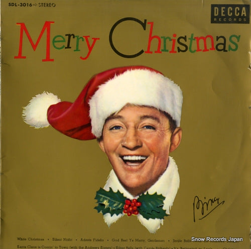 CROSBY, BING merry christmas SDL3016