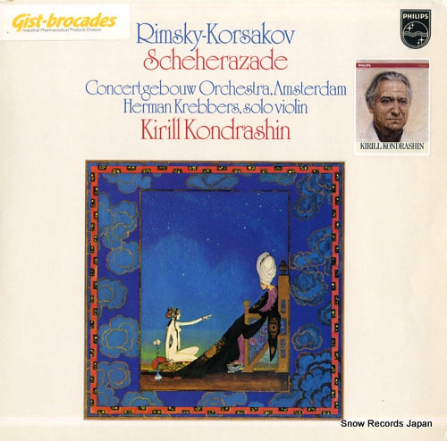 KONDRASHIN, KYRIL rimsky-korsakov; scheherazade 9500681