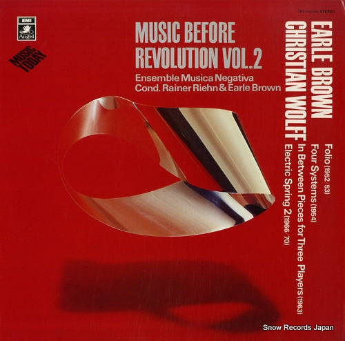 ENSEMBLE MUSICA NEGATIVA music before revolution vol. 2 EAC-80235