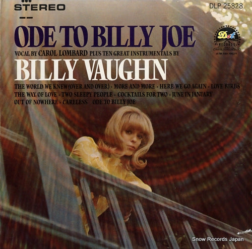 VAUGHN, BILLY ode to billy joe DLP25828