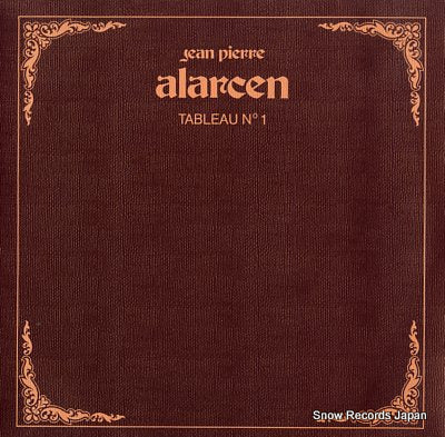 ALARCEN, JEAN PIERRE tableau no1 ZZ001