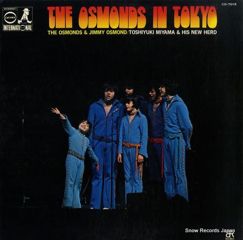 OSMONDS, THE the osmonds in tokyo CD-7015